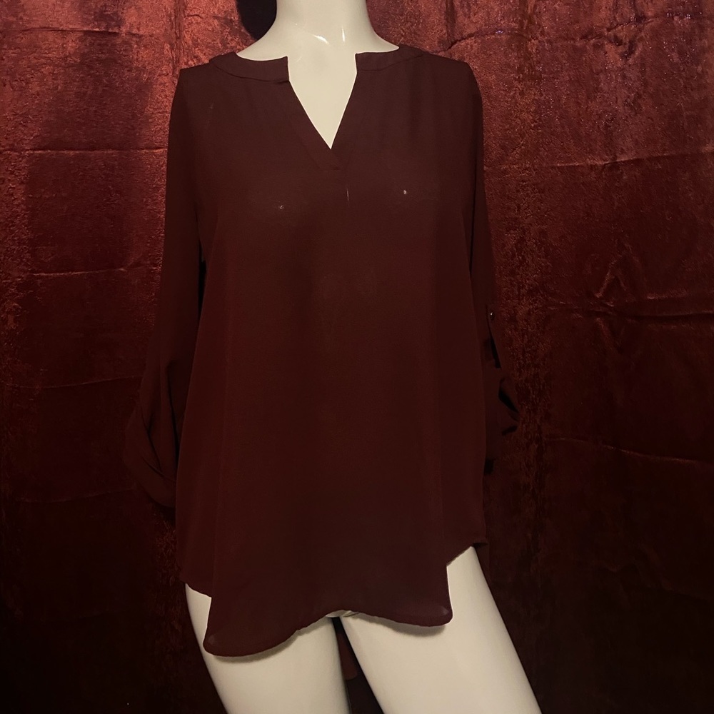 Mesh 3/4 Sleeve Top